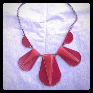 Magenta Statement Necklace